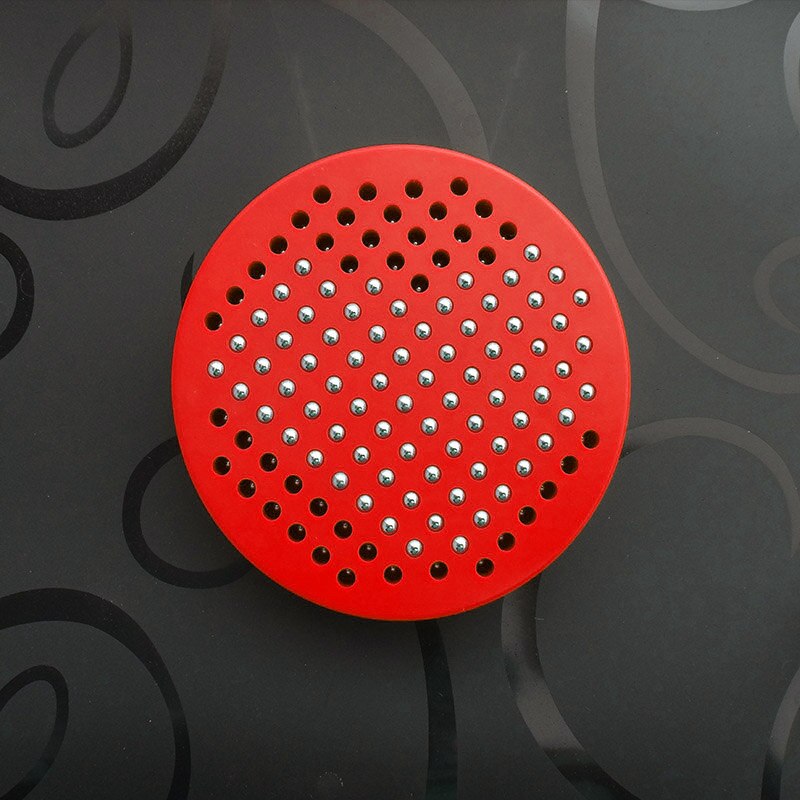 Home Decoration Crafts Magnetic Tablet Magnet Drawing Board Drawing Decorative Boards Kids: Red round