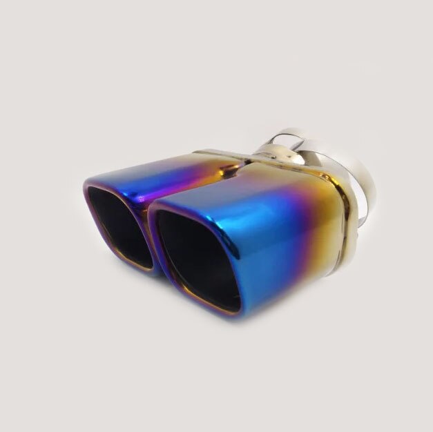 For Renault Kadjar Car Stainless Steel Cover Muffler Pipe Outlet Dedicate Exhaust Tip Tail 1pcs: B0012Ba