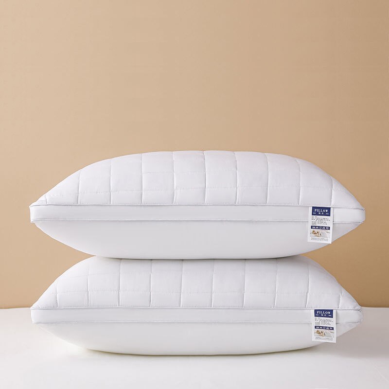 High resilience pillow pillow core washable five-star hotel pillow core student dormitory home adult pillow: mengdie02-1 / 48x74cm 600g 1pc
