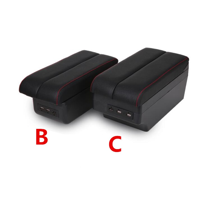 Voor Dacia Sandero Armsteun Doos Centrale Winkel Inhoud Opbergdoos Dacia Stepway Armsteun Doos Met Usb Interface