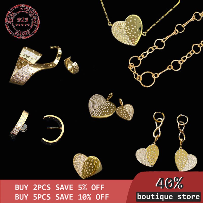 Sterling Zilveren Oorbellen S925 Diamant, Liefde, Geometrie, Keten, Vrouwelijke Mode, Persoonlijkheid, Luxe Sieraden, oorbellen Voor Vrouwen