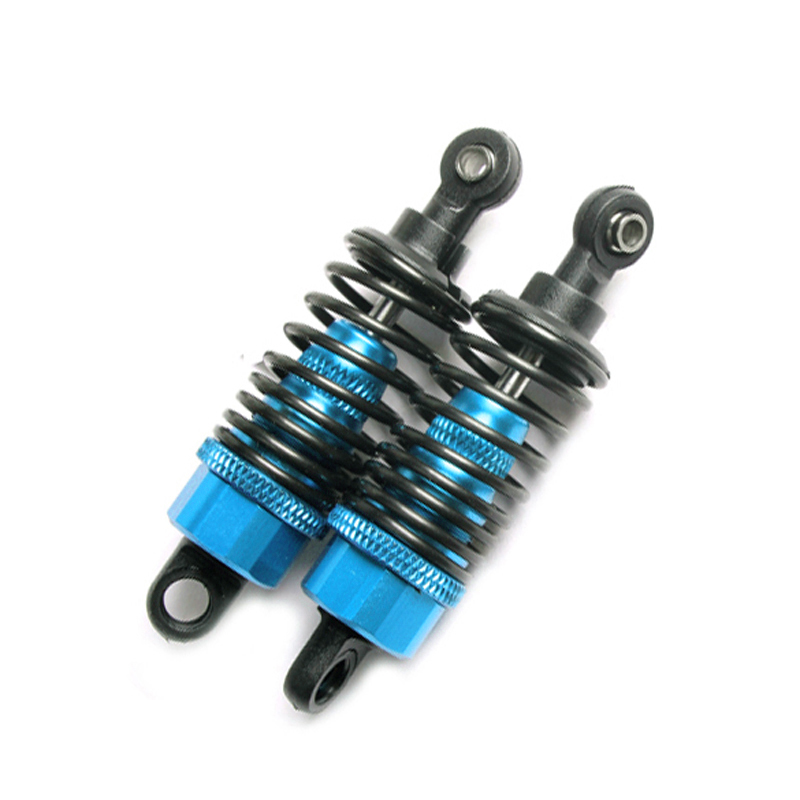 Amortiguador de aluminio para coche RC 1/10, 2 uds., piezas de mejora para Buggy, Control remoto de impacto de aluminio de 65mm/100mm/108mm: 65mm