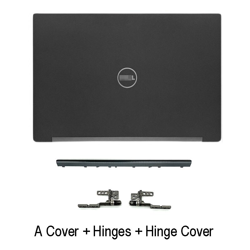 Laptop LCD Back Cover For Dell Latitude E7490 7490 Front Bezel Hinges Hinges Cover Palmrest Bottom Case A B C D Cover Black
