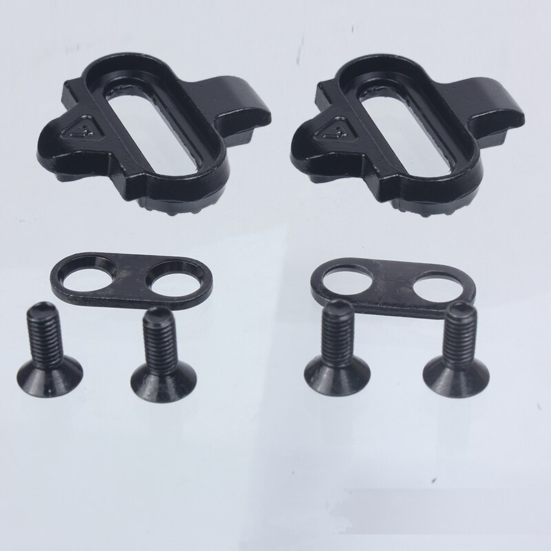 Mountain Biycycle Pedals SPD Cleats Pedal Clipless Cleat Set MTB Bike Biking Cleats Clip-in Clips kit
