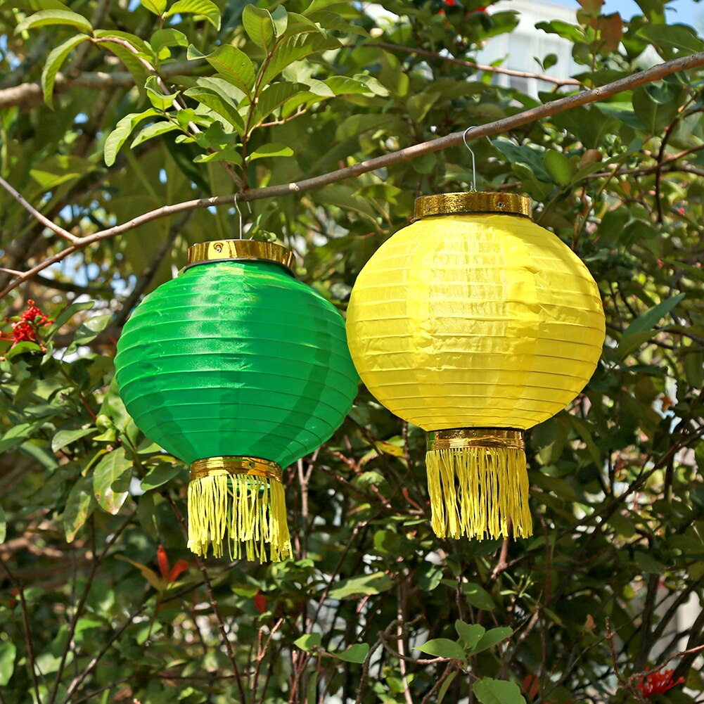2 Stuks Ronde Lantaarn Chinese Licht Ballen Voor Bruiloft Verjaardag Decor Ambachtelijke Diy Opknoping Lantaarn Jaar Party decor