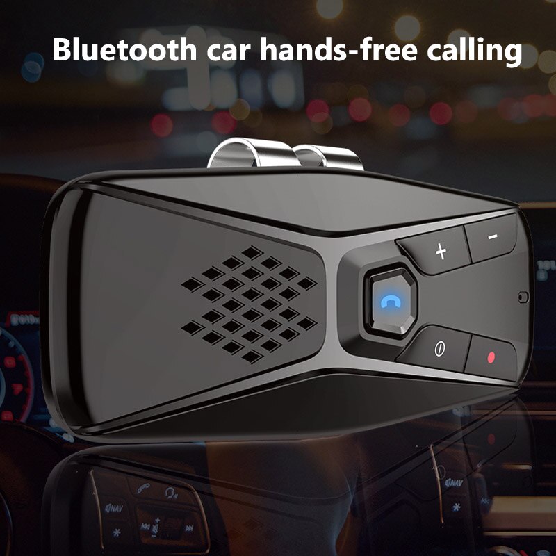 Jajabor Bluetooth Carkit Handsfree Speakerphone Draadloos Met Microfoon Bluetooth 5.0 Automatische Stilgelegd En Auto Aansluiten