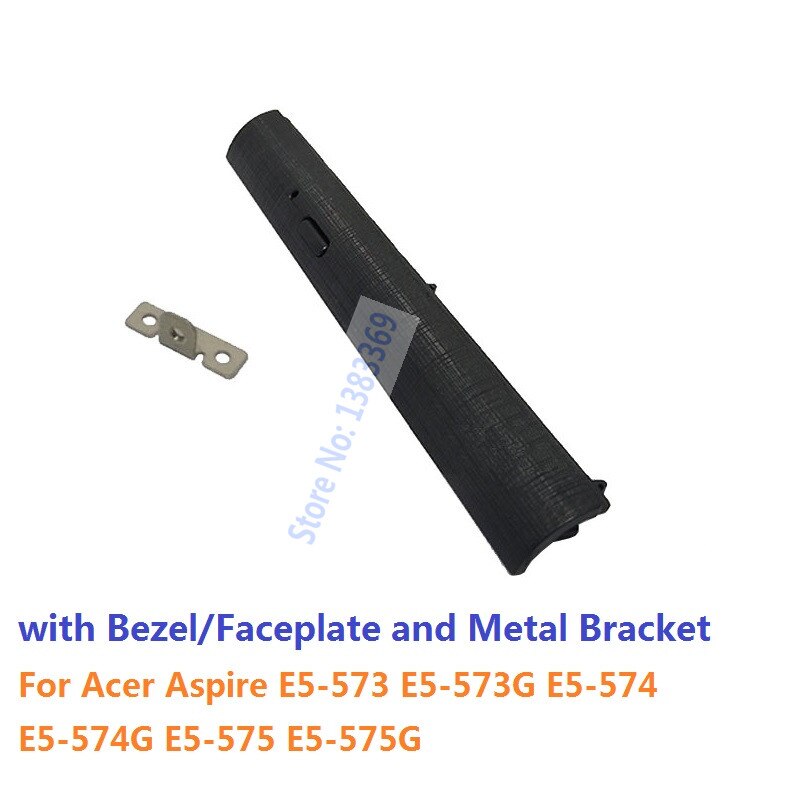NIGUDEYANG-Soporte de cubierta de puerta con bisel para Acer Aspire, DVD-RW, E5-573, E5-573G, E5-574, E5-574G