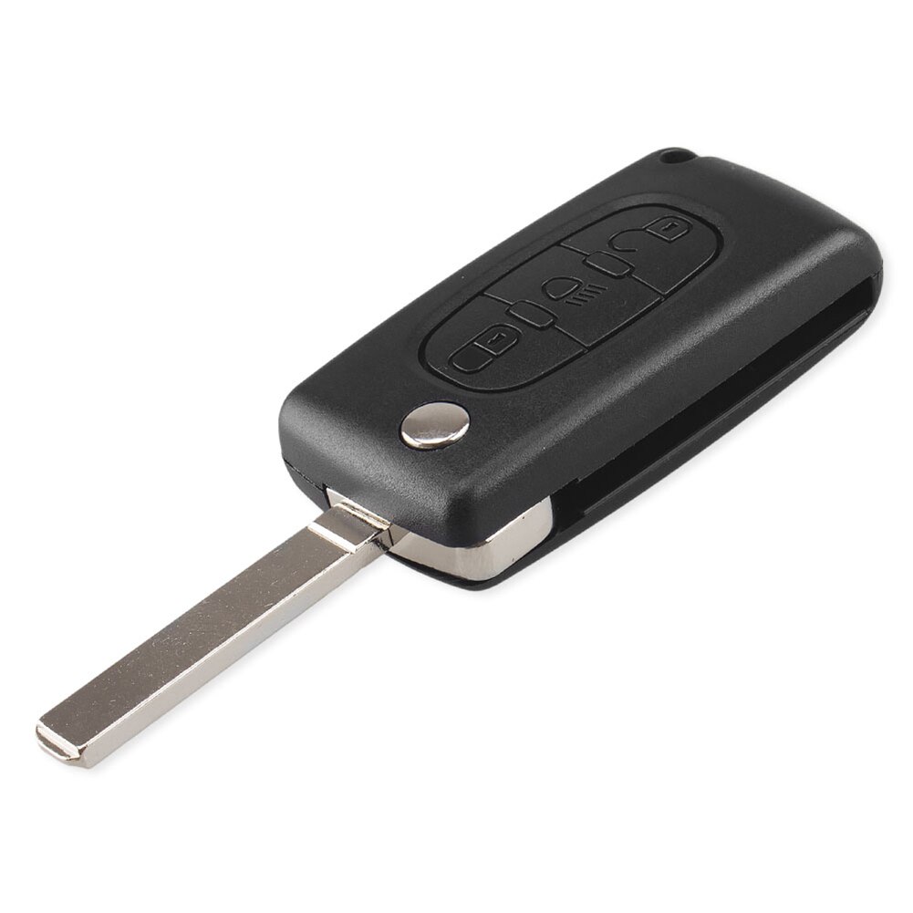 Remote Car Key Case Cover Shell 3 Buttons Flip Durable Convenient Fob Without Blade Fit For Citroen C2 C3 C4 C5 C6 C8#292105