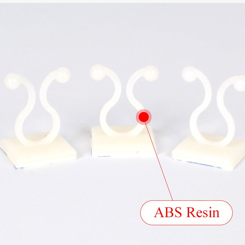 10 stuks onzichtbare wandwijnstokken bevestiging muur klevende haak klimplant fixer huis balkon tuin decoratie houder