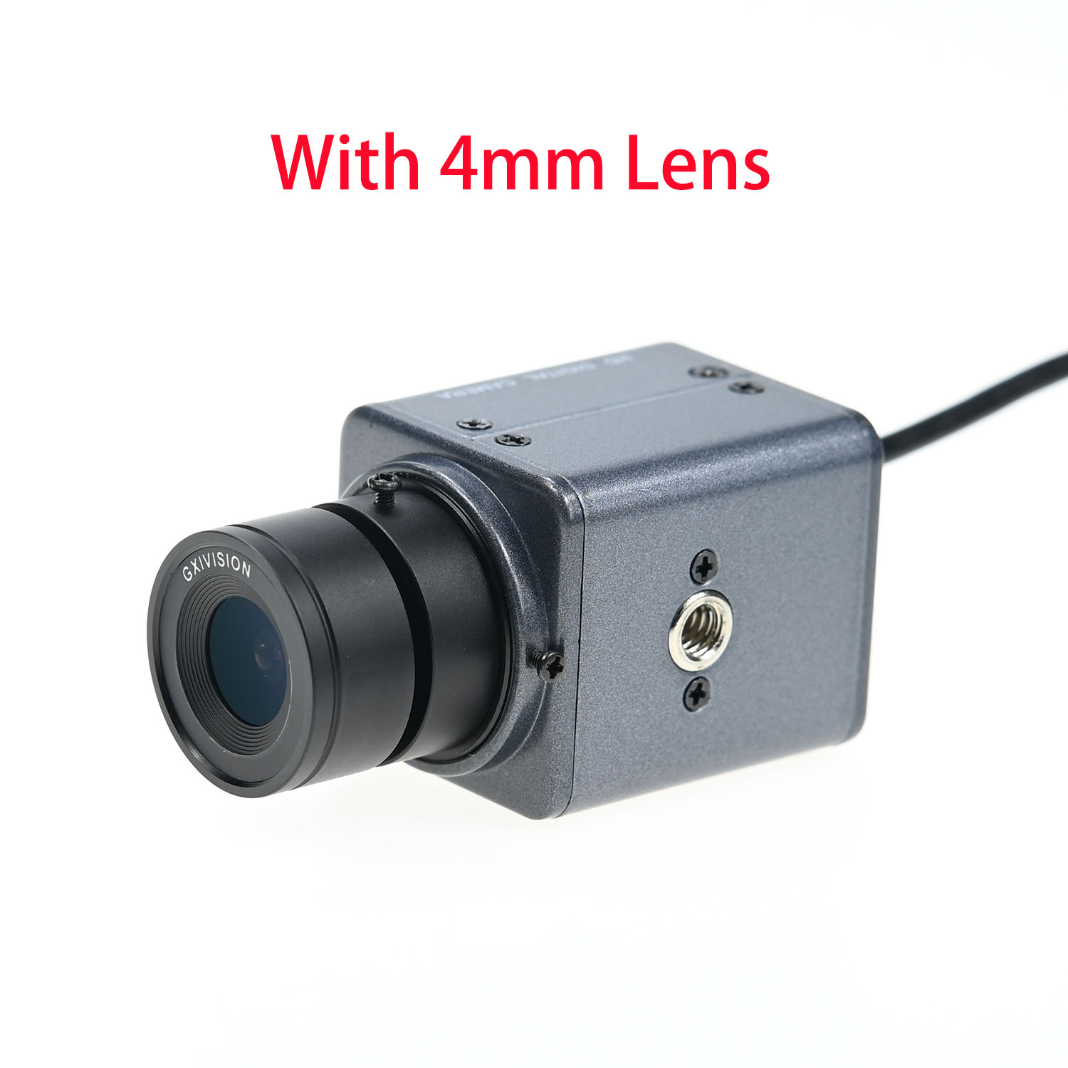 OV9281 Global Shutter, 120fps USB-camera 720p zwart-wit, hoge snelheid mini-box-webcam, met 5-50 mm 2,8-12 mm varifocale lens, 1280x720: Blue