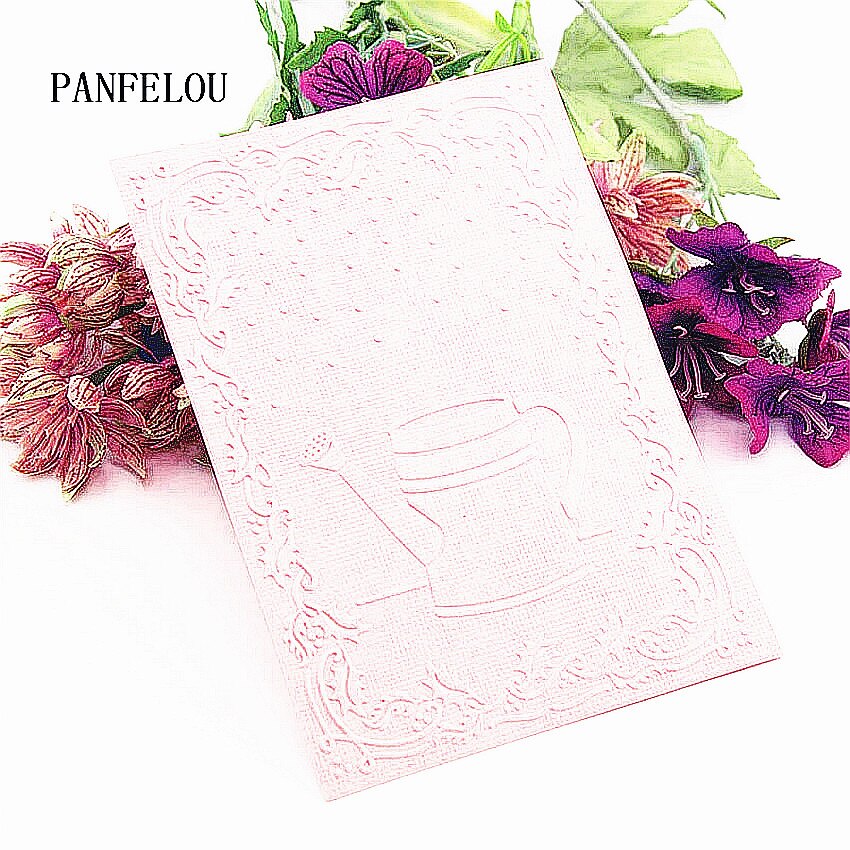 plastic clock template kettle craft card making paper card album wedding decoration Embossing folders