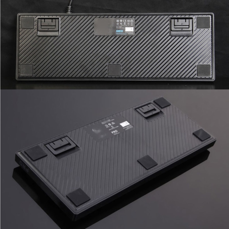 5 sztuk antypoślizgowe naklejki uchwyt gumowe nóżki robić klawiatury mechanicznej logitech G810 G zawodowiec