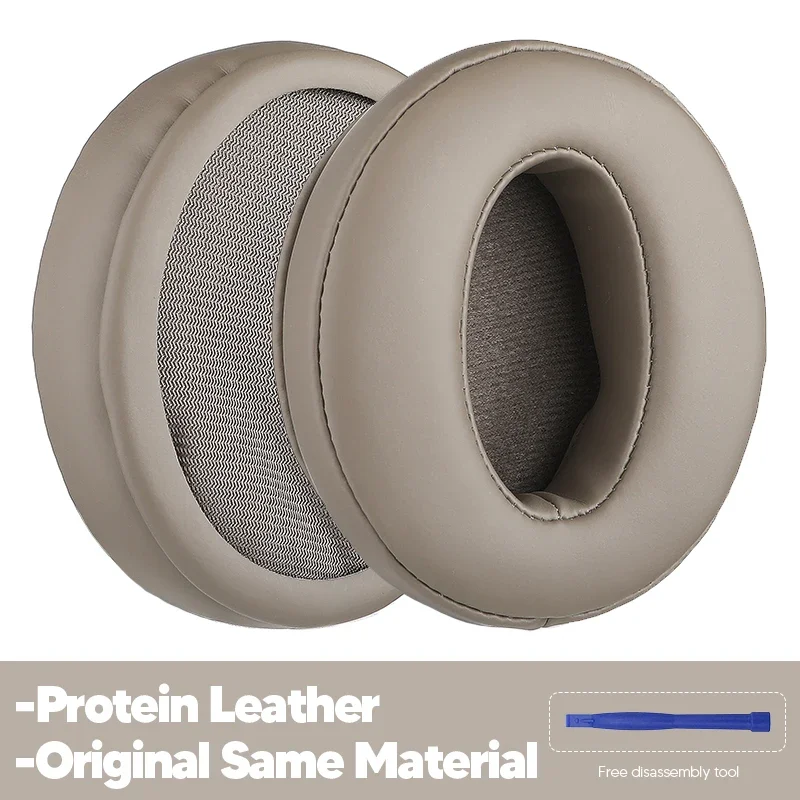 Coussinets d'oreille de remplacement pour Sennheiser, housse en mousse à mémoire de forme, coussin d'oreille, accessoires de téléphone de sauna, HD 450BT, 458BT, 300, 4.30, 4.20, 400S, 350BT: Olive