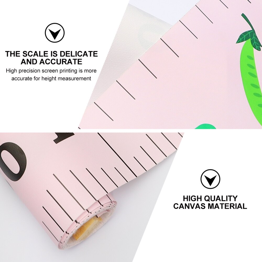 1pc Height Measuring Tape Cartoon Accurate Practical Kids Growth Chart Height Measurement Ruler for Kindergarten Home Children