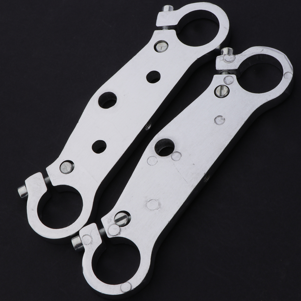 2 szt. 25mm przedni widelec dolny górny potrójny zacisk trzpienia drzewa dla 49cc mini kieszonkowy brud Quad rower ATV