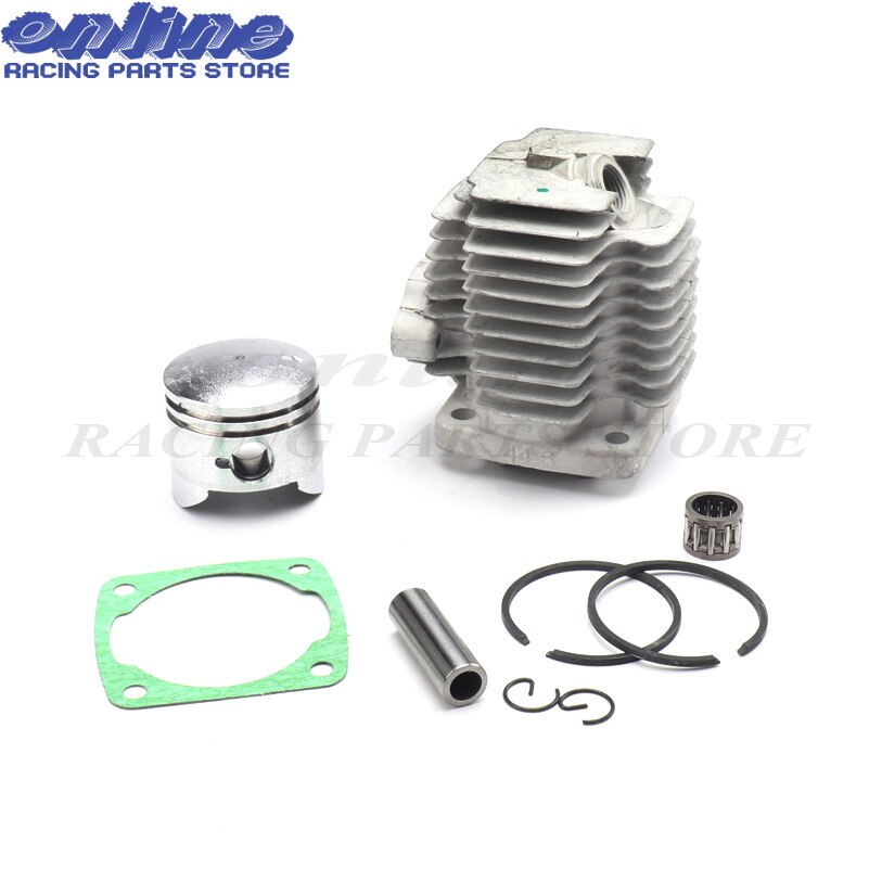 44mm Cyinder Piston kit set For 49cc 2 stroke engine Mini Moto Dirt ATV Quad Pocket Bikes Motorcycle Motorbike Parts