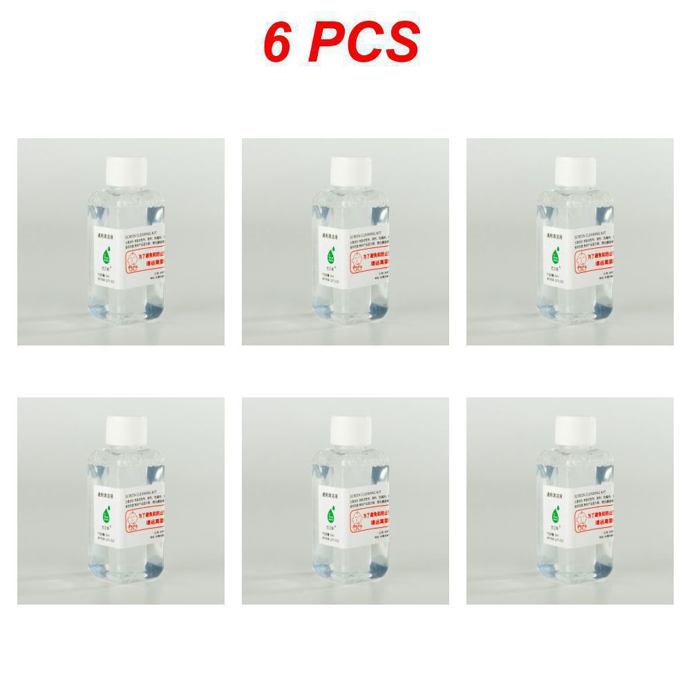50Ml Draagbare Laptopmonitor Mobiele Telefoon Schermreiniging Vloeistof Universele Vervangende Reiniger Glazen Schermreinigingstools