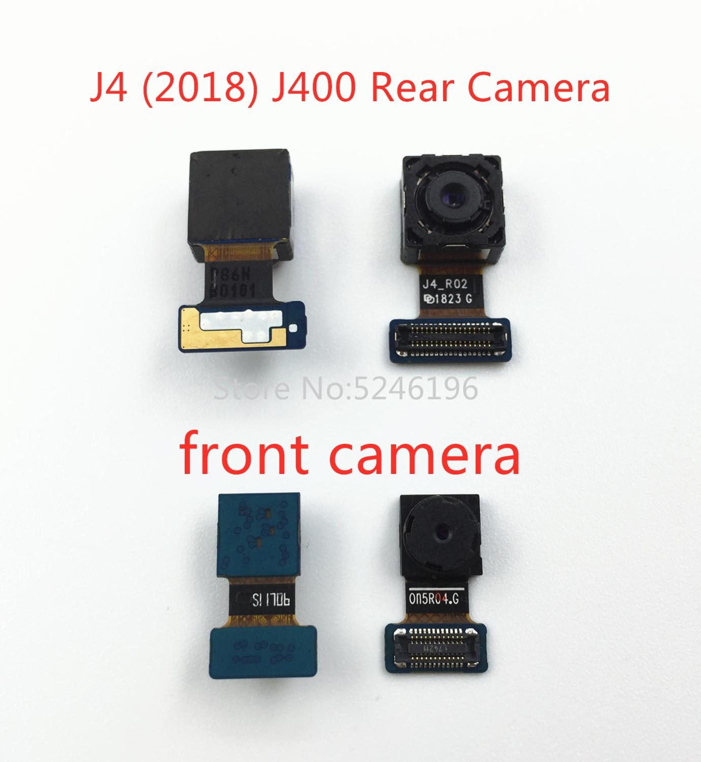 per Samsung galassia J4 (2018) /J400 J400M J400G J400F Torna grande Principale Posteriore Della Macchina Fotografica Modulo fotocamera frontale flettere cavo parti di Ricambio