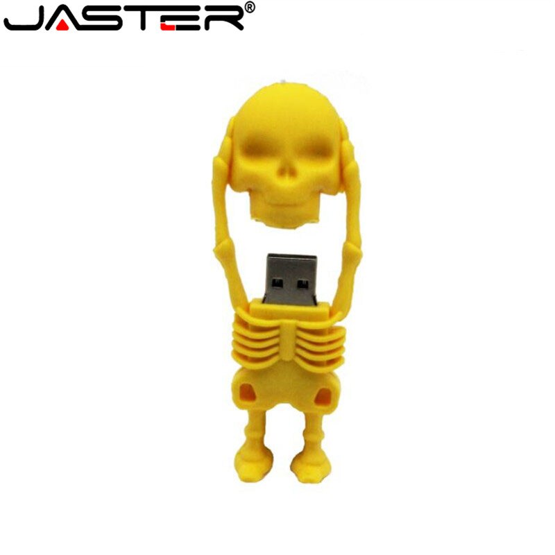 Halloween Kühle USB-Stick Mini-Stick Lustige Memory Stick Pen Drive 4GB 8GB 16GB 32GB 64GB USB 2,0 U festplatte Kreative: 32GB / Yellow