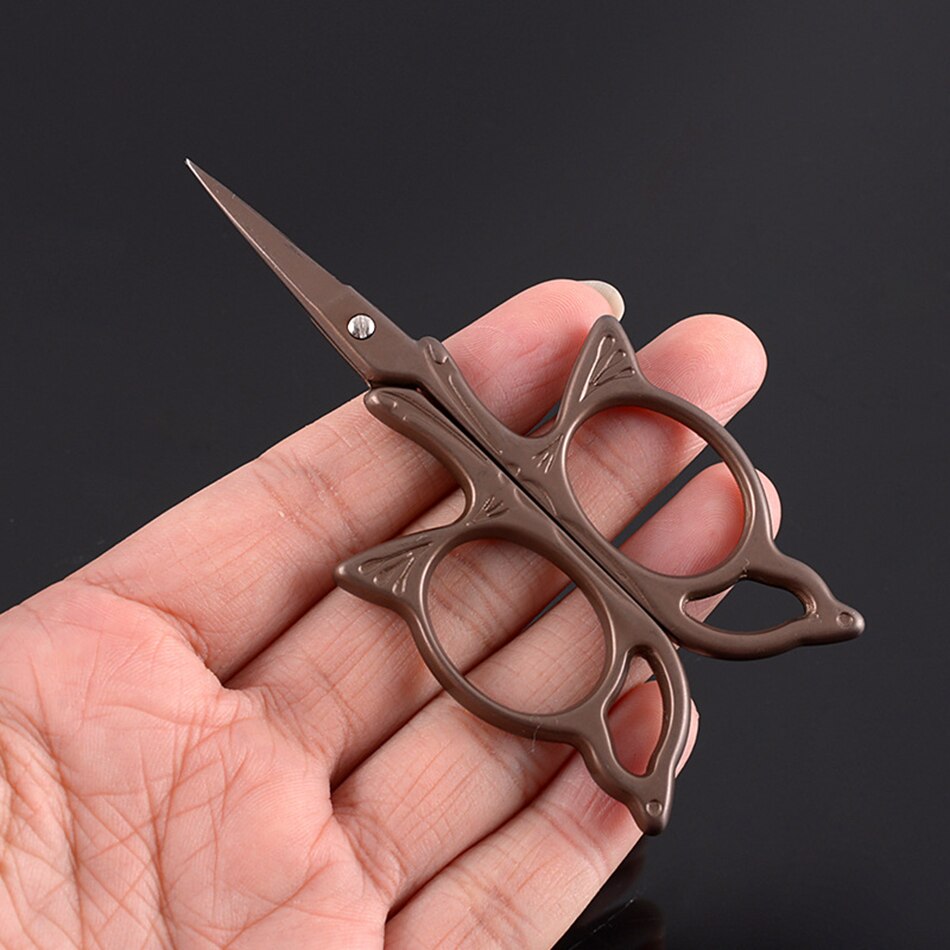Retro Stainless Steel Butterfly Scissors Cut thread cut tea bags hand-made small scissors