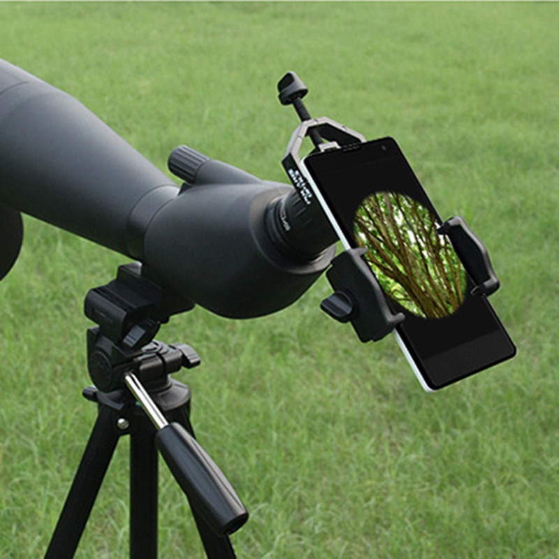 Verstelbare Klemkracht 1PCS Universele Telescoop Smartphone Beugel Outdoor Telescoop Schieten Beugel voor Oculair 25mm-48mm