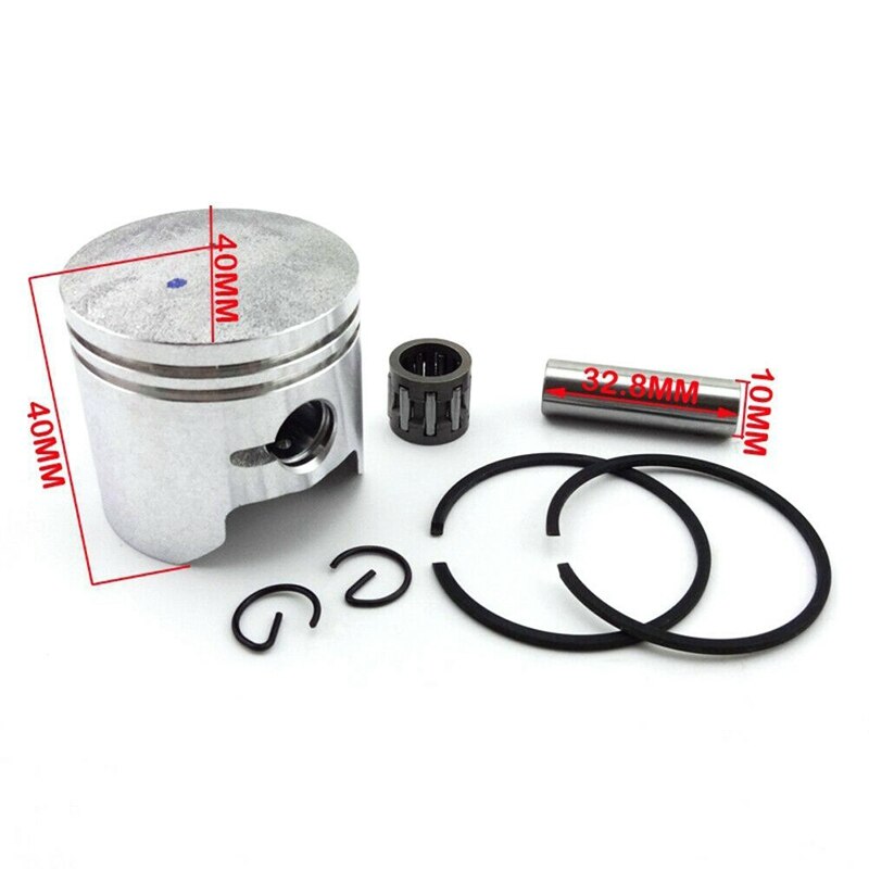 2 takt 49cc 40mm cilinderkop zuiger kit mini pocket motorfiets mta 1 mta 2 m ck02