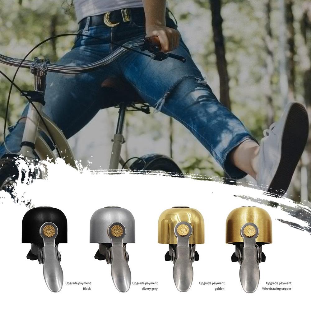Bicycle Bell Folding Bike Retro Bell Mountain Bike Bell Horn Bicycle Cycling Accessories Bicycle Bell