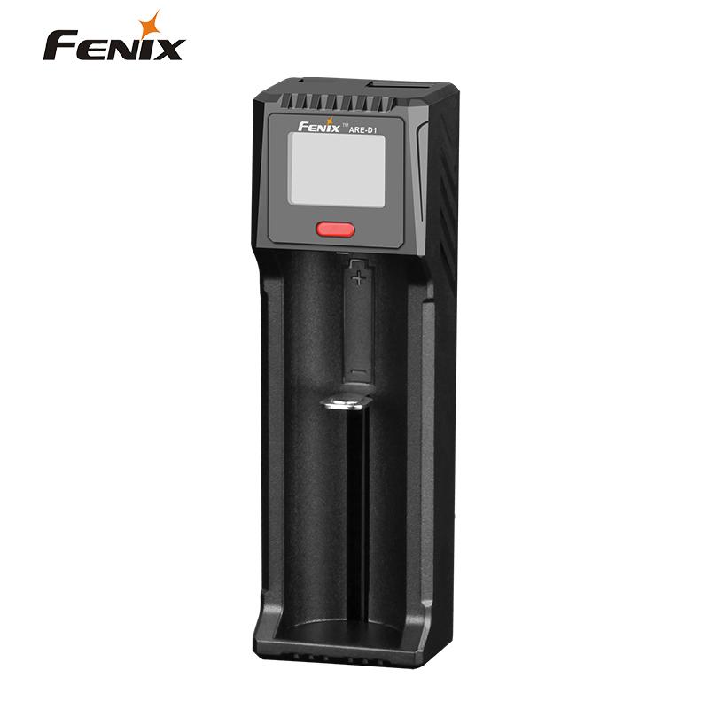 Fenix ARE-D1 Batterij oplader compatibel met Li-Ion en Ni-Mh/Ni-Cd batterijen Micro USB opladen en USB ontladen functie