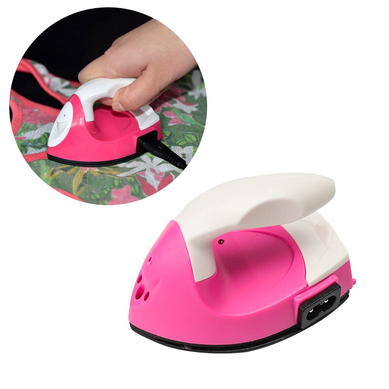 Mini plancha eléctrica portátil de viaje, manualidades para ropa, suministros de costura 889