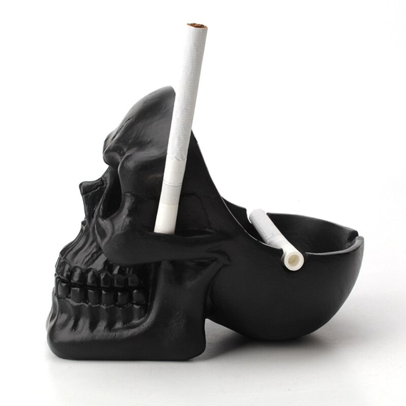 Terror Skull Ashtray Resin Decoration Ashtray Home Office Bar Decoration Crafts Decoration Men'S
