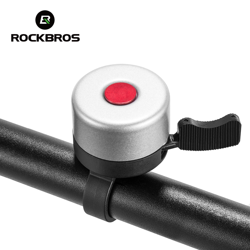 ROCKBROS Bicycle Bell MTB Road Handlebar Bike Horn Safety Sound Alarm Cycling Ring Bell Warning Bells Bicycle Accessories: Yellow