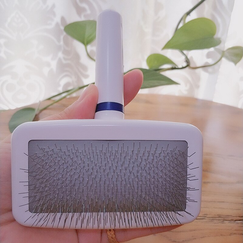 Pet Needle Comb Dog Hair Brush Small White Comb Long Hair Cats and Dogs Big White Comb Hair Removal Comb