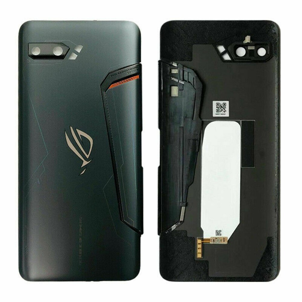 Originalbattery Cover Terug Glas Voor Asus Rog Telefoon 2 ZS660KL Met Camera Lens Vervanging: ROG standard