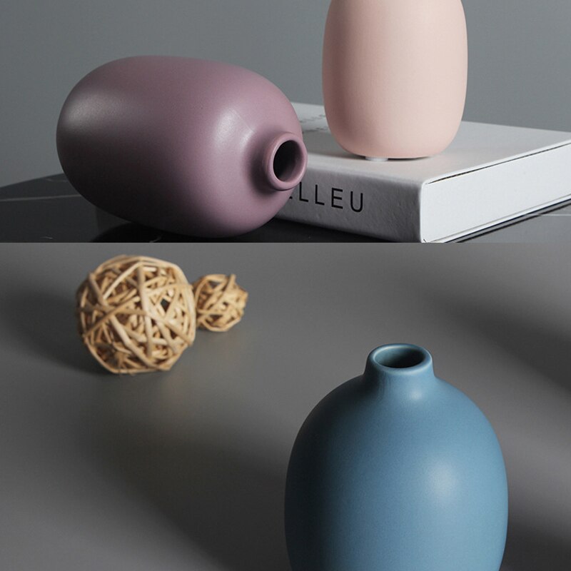 Morandi bloemenvazen klein voor eettafel woonkamer bruiloft middelpunt hotel kantoor scandinavische huisdecoratie keramische vaas pot