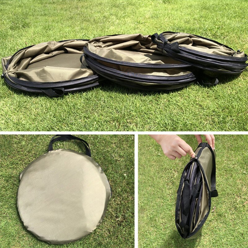 Manor garden lawn large pop-up outdoor trash can telescopic trash can lawn garden portable leaf trash bag