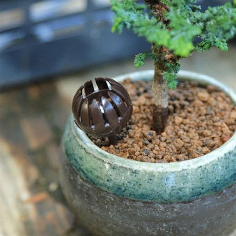 10 unids/lote abono de bonsái cubierta de cesta contenedor de fertilizante de plantas orgánicas caja maceta de vivero de jardín herramientas de Bonsai