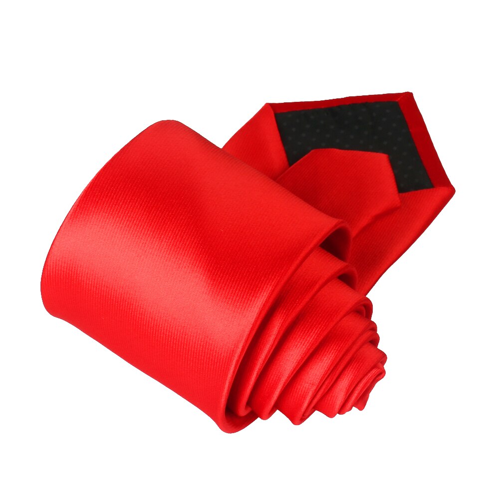 Classic Satin Neck Ties for Men Casual Suits Tie Gravatas Solid Black Mens Neckties For Business 7.5 cm Width Wedding Men Ties