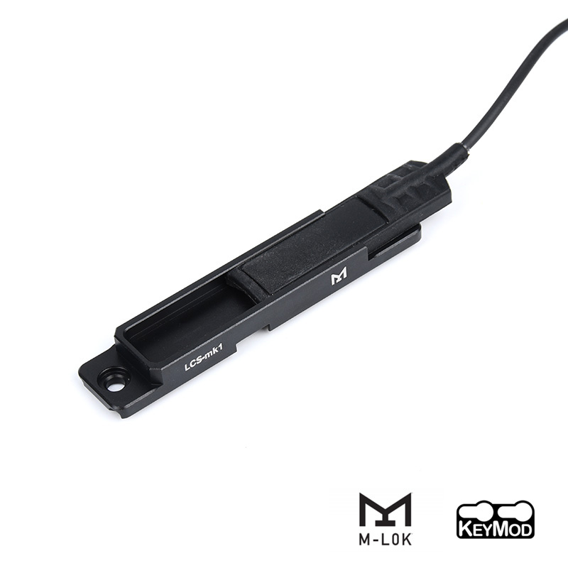 Surefire-linterna de luz exploradora M600 M300, cinta remota, interruptor de almohadilla de presión, Mlok Keymod, accesorios de placas de montaje en riel de 20mm