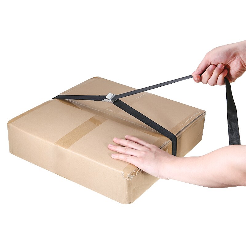 6 stk / sett 8- fot 250cm bagasje nylon stropp skralle stropp kam spenne bil suv lastebil tilbehør verktøy