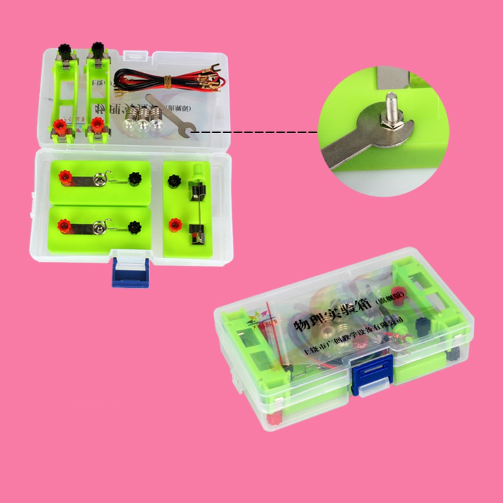 Mellanstadiet fysik experiment elkrets magnetism vetenskap experiment kit lärande utbildning set elektriska labb