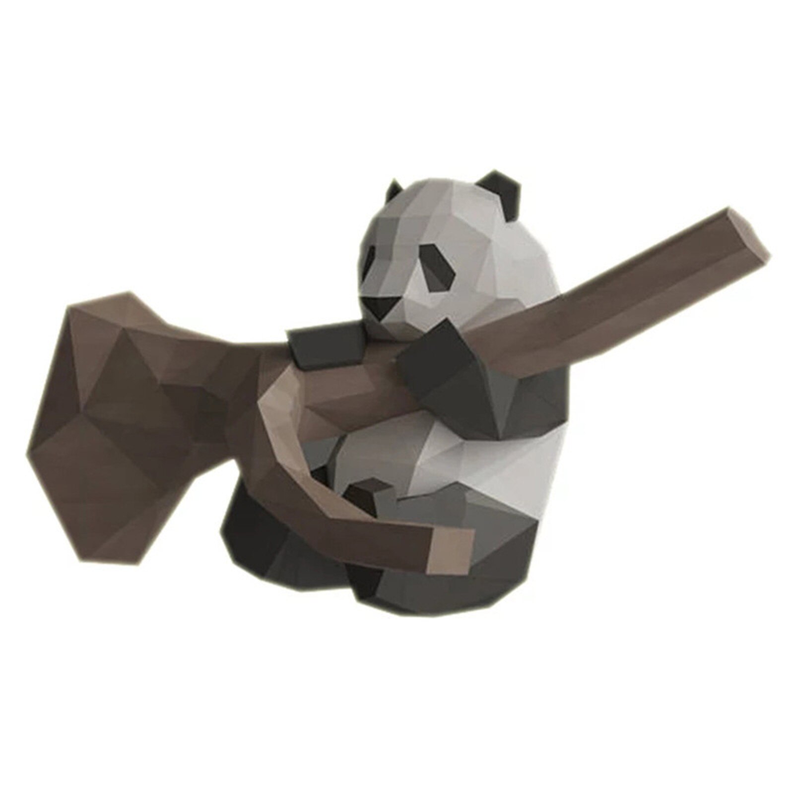 3D papier modèle Animal Panda papercraft décor à la maison décoration murale Puzzles éducatifs bricolage décoration pour enfants adulte: A