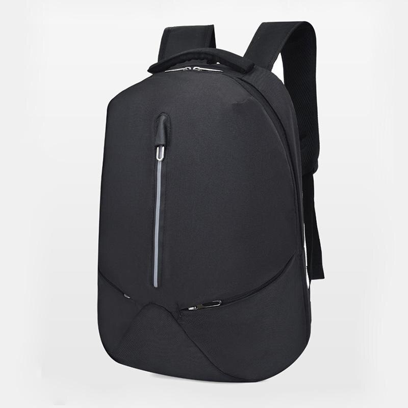 Moda mochila homem mochila de alta qualidade portátil mochila de viagem anti-roubo masculino ombro mochila homme: Black