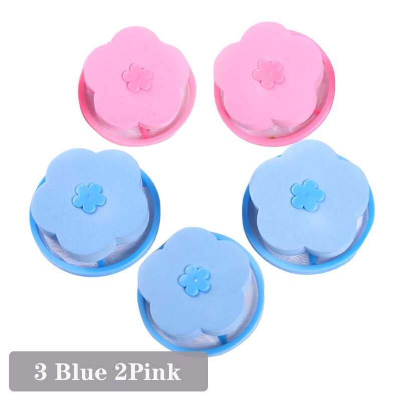 Laundry Balls Washing Machine Floating Laundry Filter Bag for Lint Pet Hair Remover Catcher Pouch Laundry Product Household Tool: 5 pieces