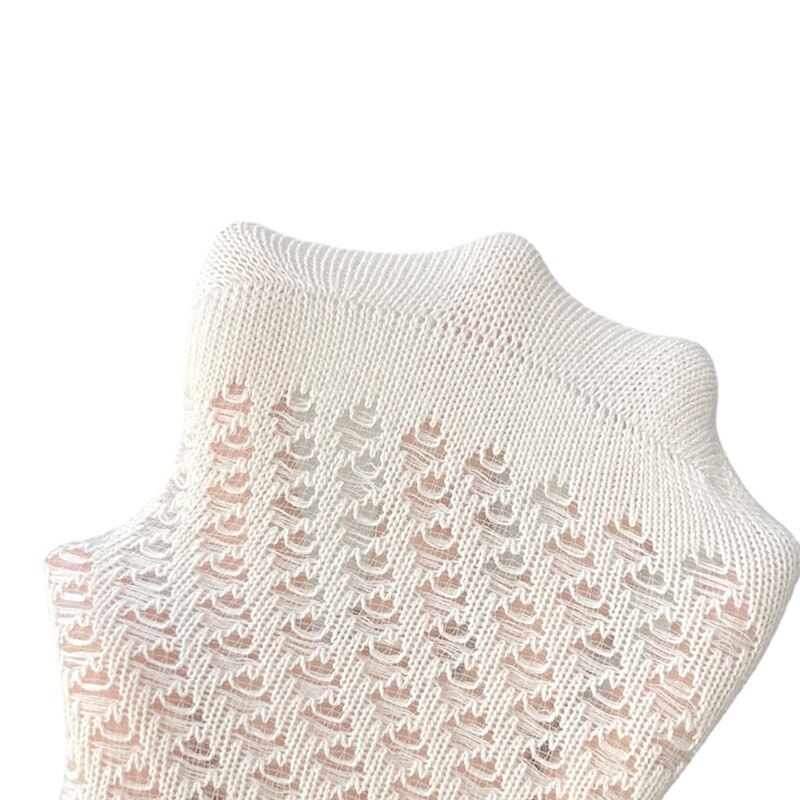 Verão crianças meias floral grande arco crianças meninas joelho alta meia longa algodão macio oco para fora meias do bebê malha menina princesa socken
