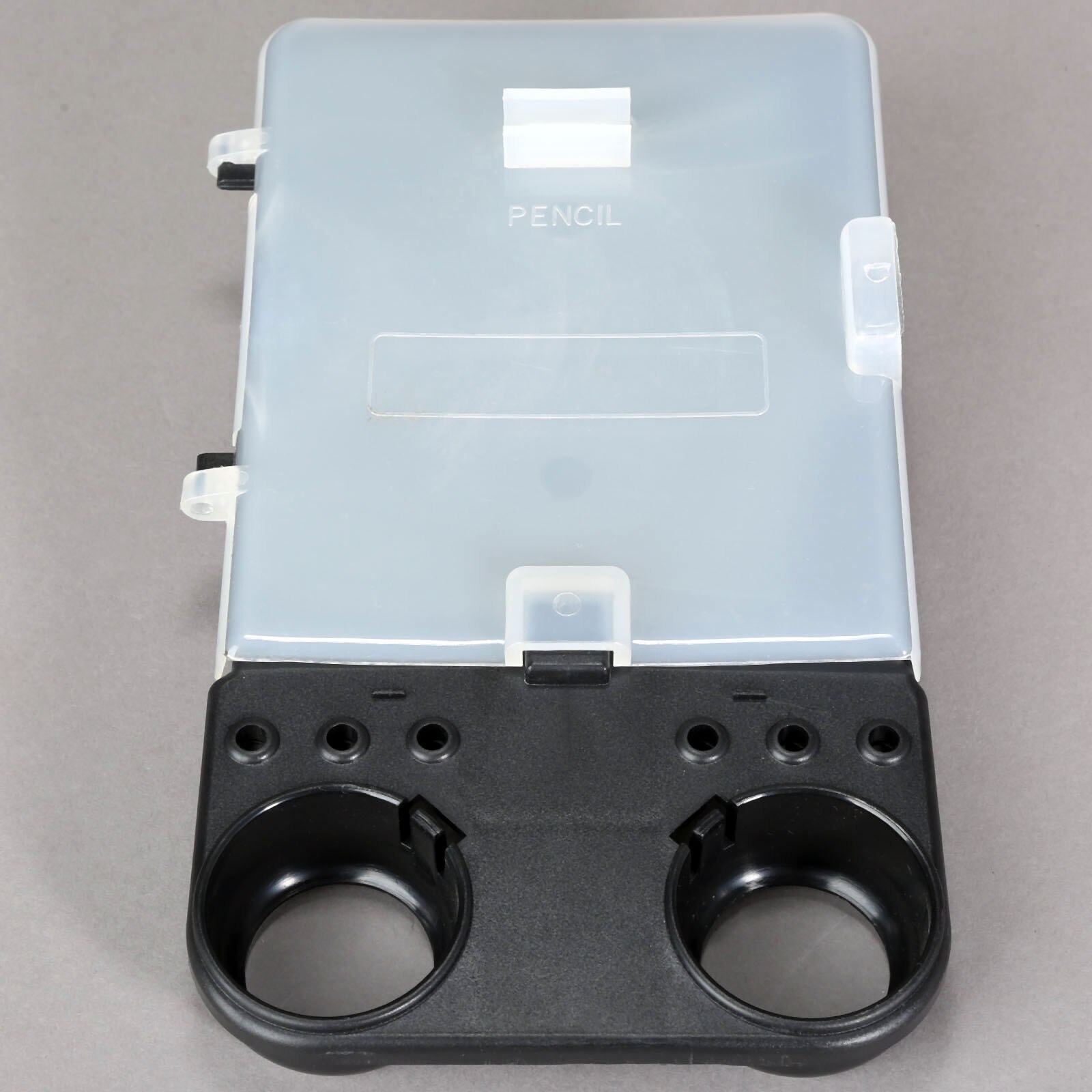 Golf Cart Scorecard Holder Black Golf Scoreboard Score Card Board+Transparent Cover fit Put Score Card/Pencil/Balls/Tees Plastic