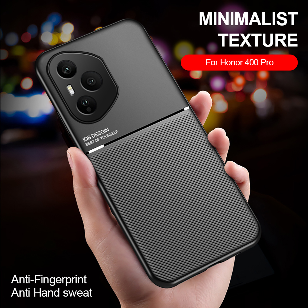 Minimalist textured phone case for honor 400 , honor 400 pro 400 , and honor 400 pro 5g 2025,  non-slip leather protective case for honor 2.