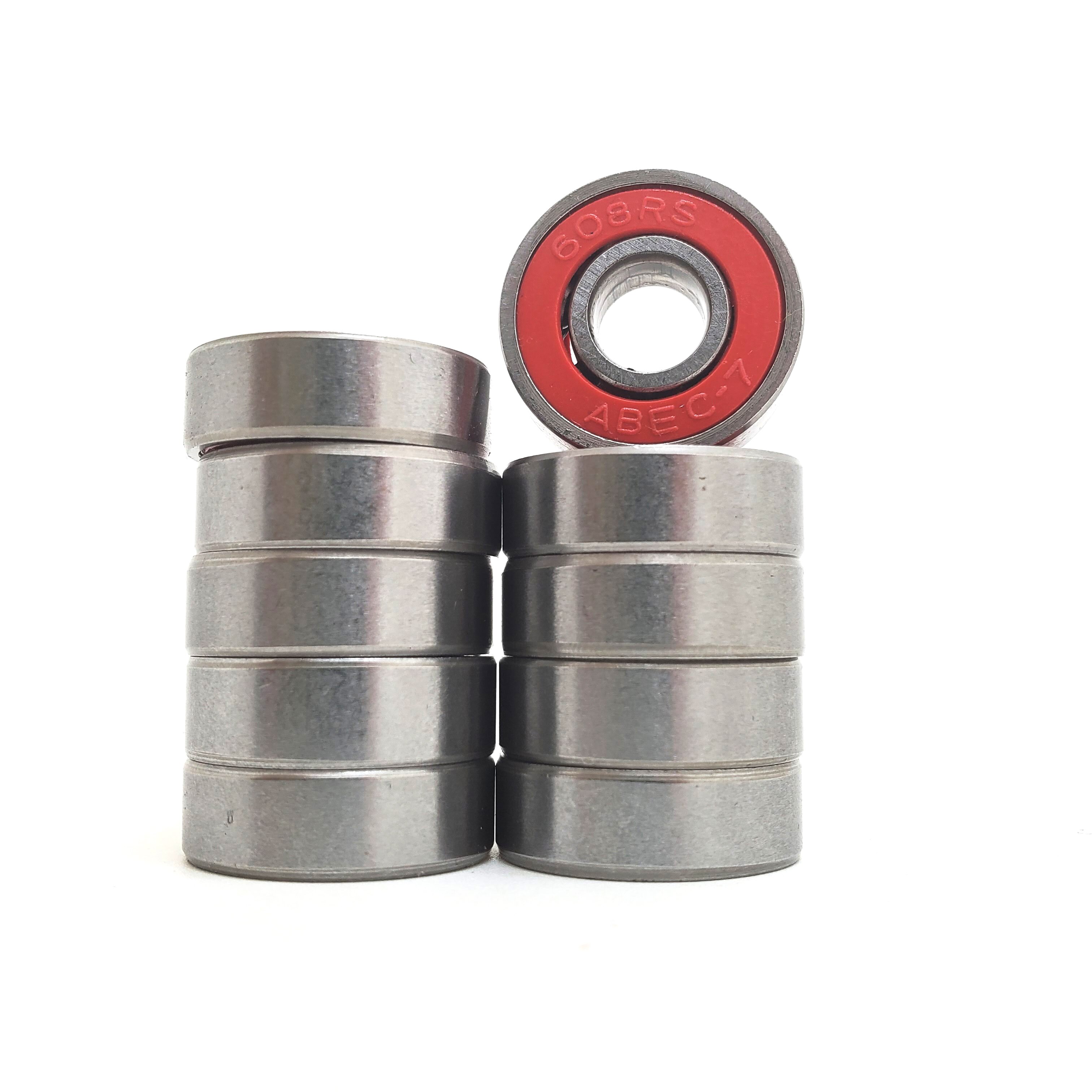 Cuscinetti A Sfere 608-2RS 8x22x7mm - Pacco Da 8 Pezzi, Acciaio Alto Carbonio, Doppia Tenuta - Foto 13