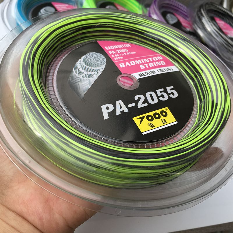 1 Reel 200M PA2055 Badminton Racket Snaren 0.7Mm: 9