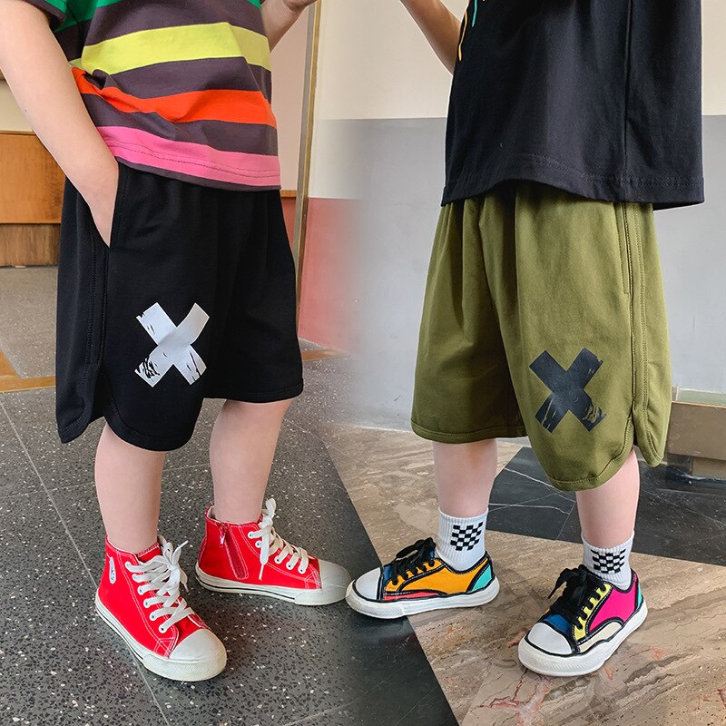 Children&#39;s wear boys&#39; shorts 2022 summer new children&#39;s casual sports pants summer Korean fashion designer 1-9