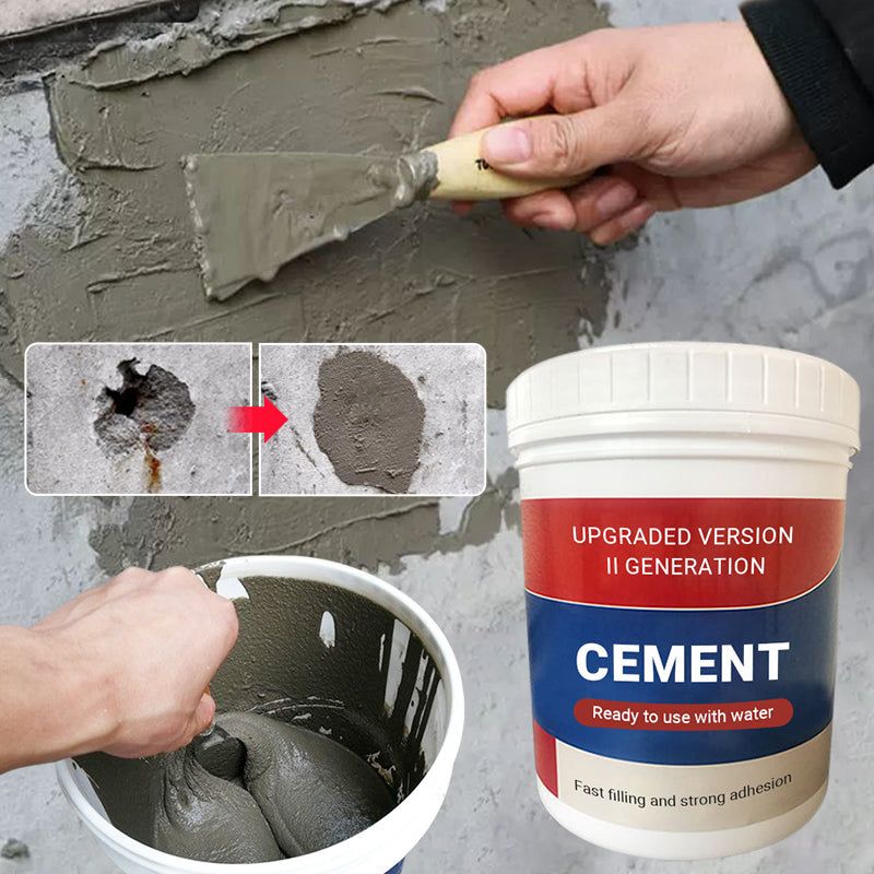 Gulv hurtigttørrende vandtæt reparation cement gulv væg reparation cement